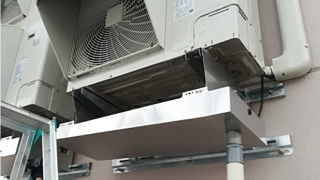 店舗用エアコン向けSUS製ドレンパン